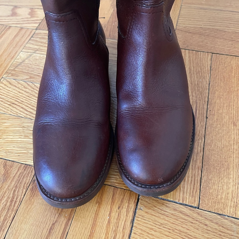 Tory Burch Brown Over the Knee Equestrian Boots - Picture 8 of 12